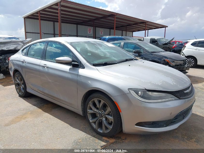 2015 Chrysler 200 S VIN: 1C3CCCBG9FN516633 Lot: 39781564