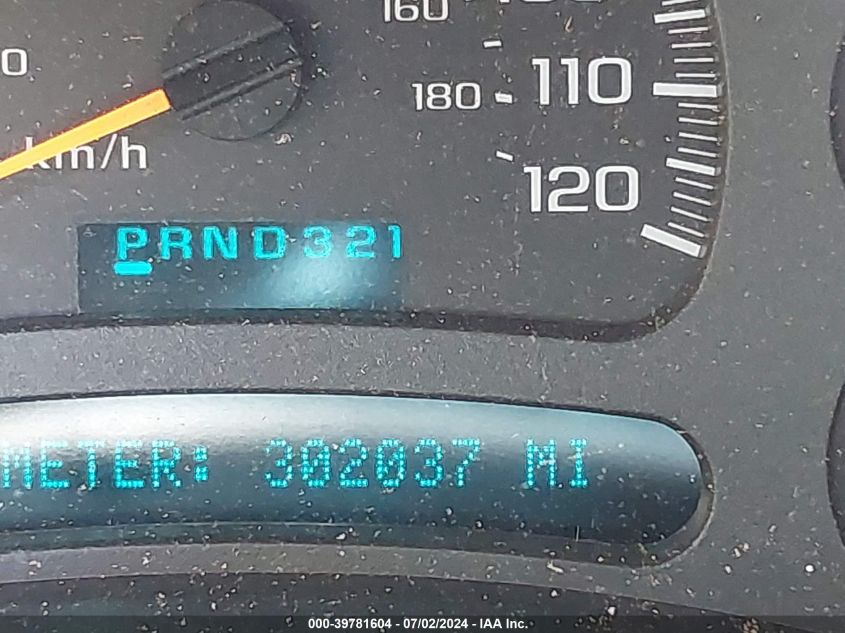 2003 Chevrolet Tahoe Lt VIN: 1GNEC13Z33R244133 Lot: 39781604