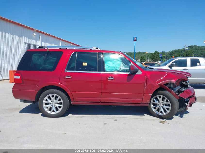 2016 Ford Expedition Limited VIN: 1FMJU2AT6GEF11797 Lot: 39781606