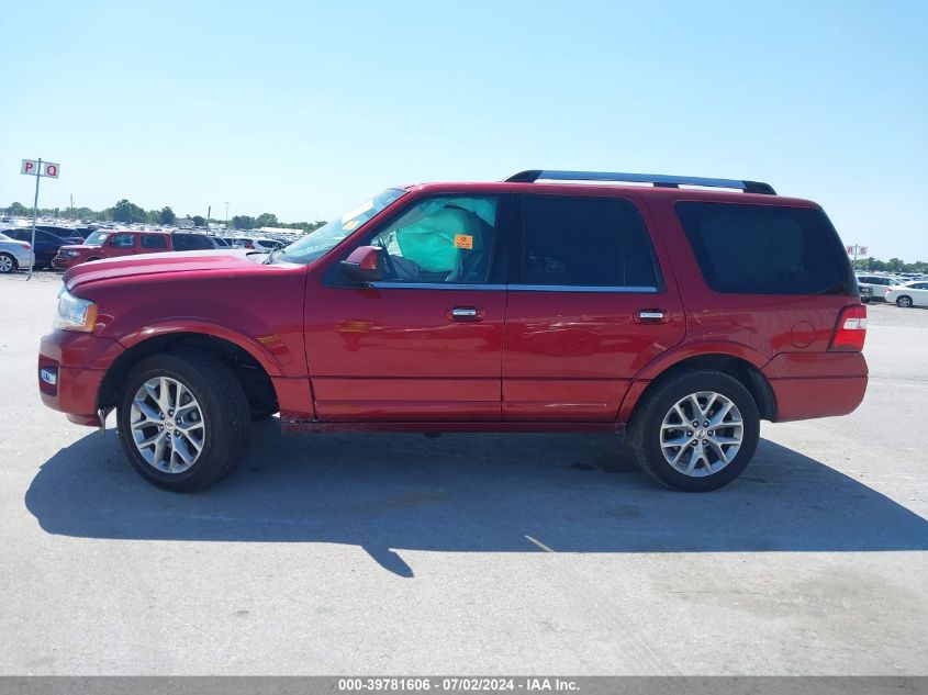 2016 Ford Expedition Limited VIN: 1FMJU2AT6GEF11797 Lot: 39781606