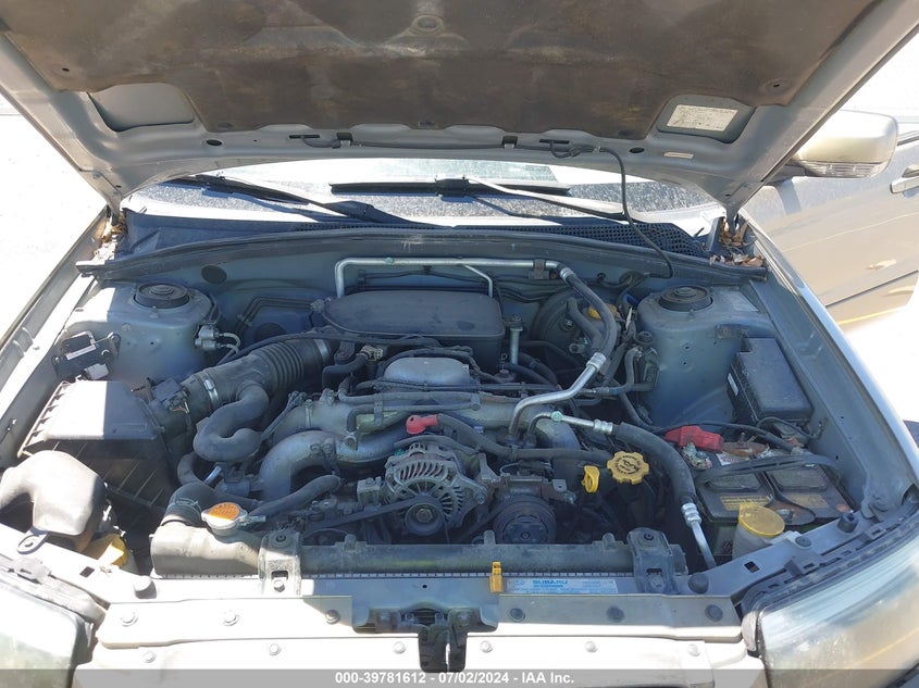 2008 Subaru Forester 2.5X VIN: JF1SG656X8H705282 Lot: 39781612