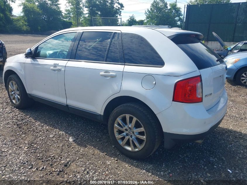 2013 Ford Edge Sel VIN: 2FMDK4JC1DBC83245 Lot: 39781617