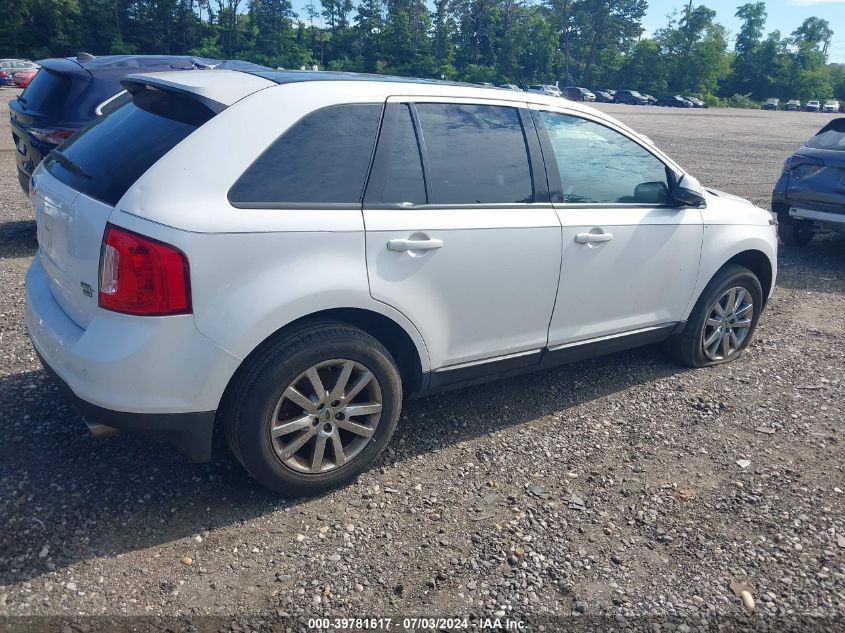 2013 Ford Edge Sel VIN: 2FMDK4JC1DBC83245 Lot: 39781617