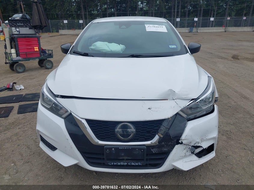 2020 Nissan Versa S Xtronic Cvt VIN: 3N1CN8DV4LL903717 Lot: 39781632