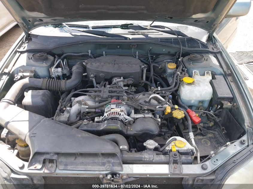 2001 Subaru Outback Limited VIN: 4S3BH686817673480 Lot: 39781634