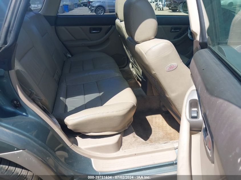 2001 Subaru Outback Limited VIN: 4S3BH686817673480 Lot: 39781634