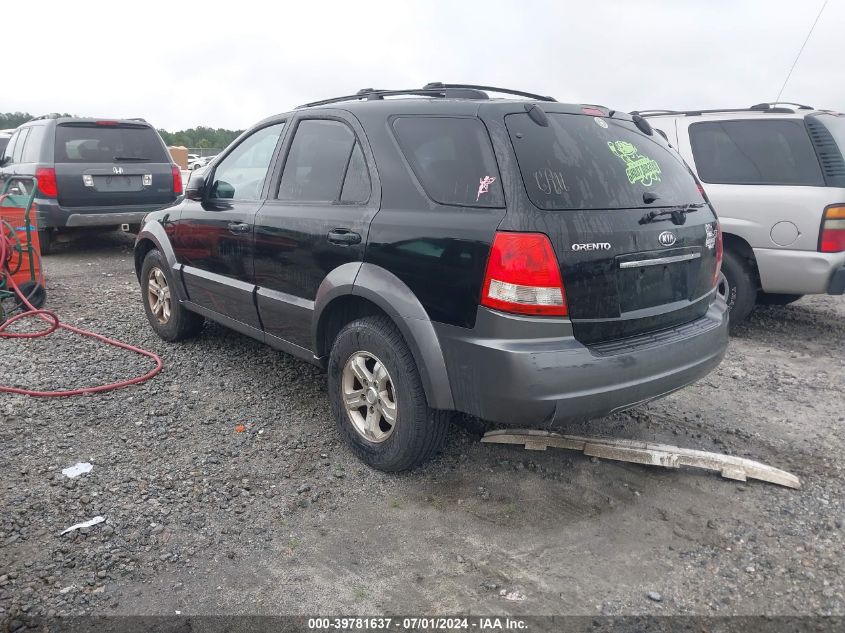 2006 Kia Sorento Ex/Lx VIN: KNDJD733465644619 Lot: 40792723