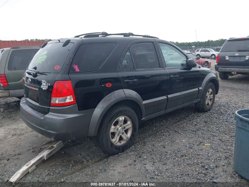 2006 Kia Sorento Ex/Lx VIN: KNDJD733465644619 Lot: 40792723