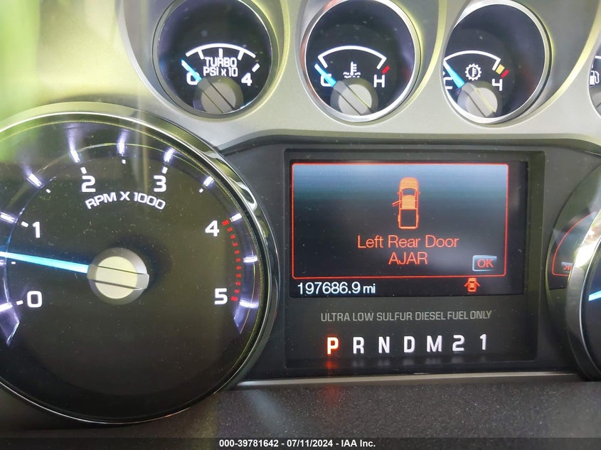 2015 Ford F-250 Lariat VIN: 1FT7W2BT7FED67845 Lot: 39781642