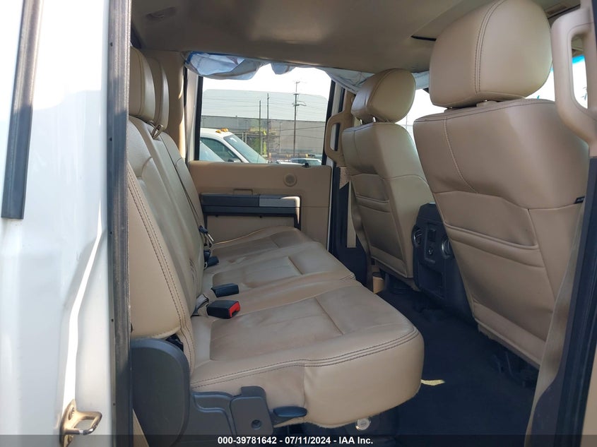 2015 Ford F-250 Lariat VIN: 1FT7W2BT7FED67845 Lot: 39781642