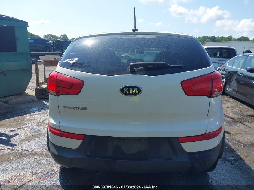 2015 Kia Sportage Lx VIN: KNDPB3AC5F7772206 Lot: 39781646