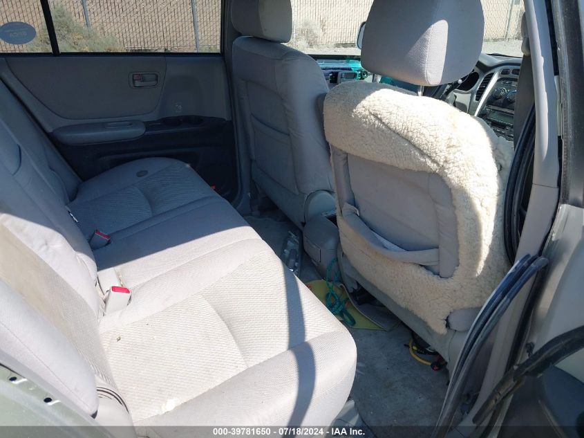 2006 Toyota Highlander Hybrid V6 VIN: JTEEW21A960005869 Lot: 39781650