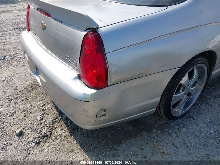 2006 Chevrolet Monte Carlo Ls VIN: 2G1WJ15K769306658 Lot: 39781669