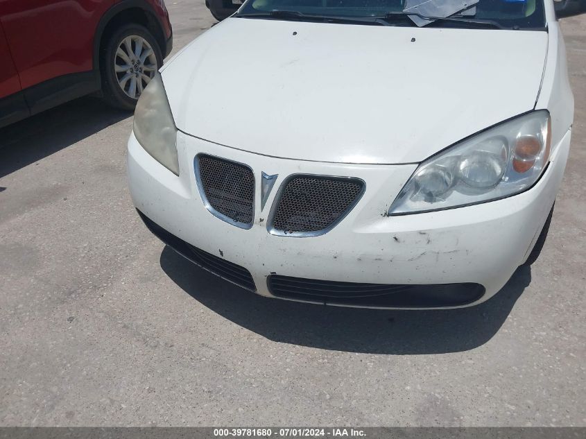 2005 Pontiac G6 Gt VIN: 1G2ZH528654111544 Lot: 39781680