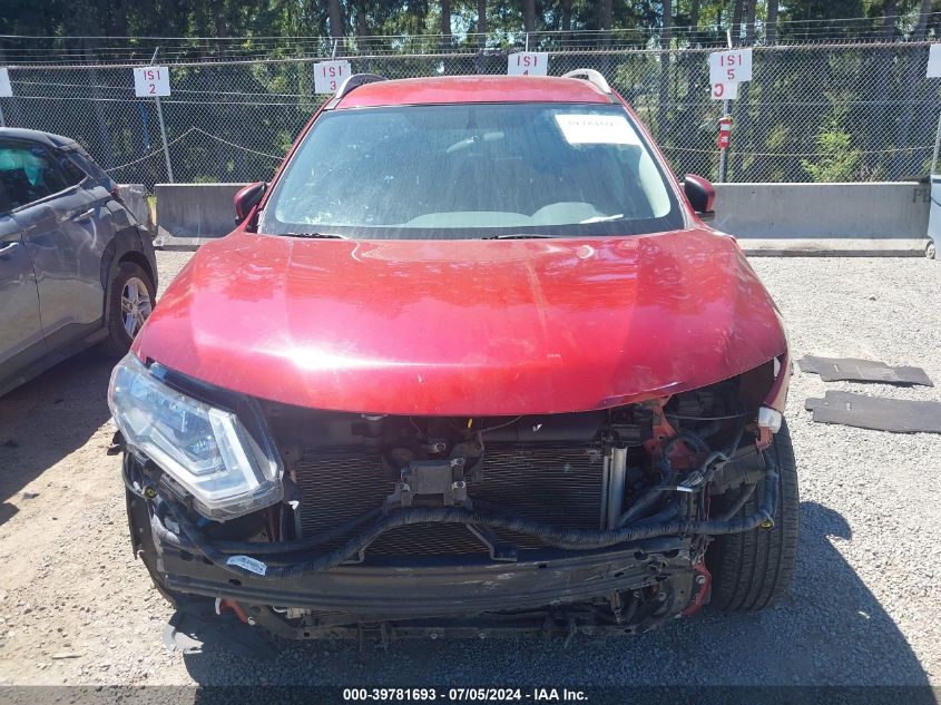 2018 Nissan Rogue Sv VIN: 5N1AT2MT0JC753437 Lot: 39781693