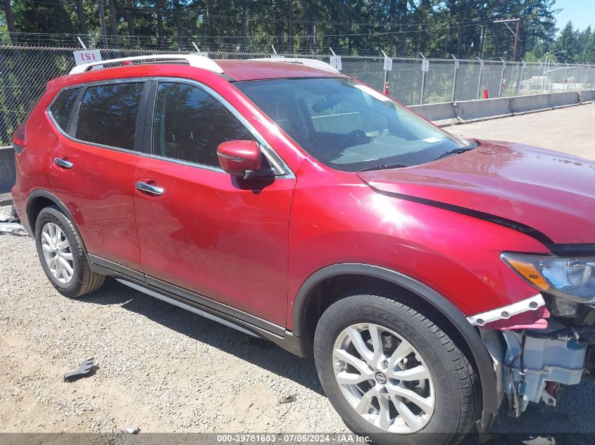 2018 Nissan Rogue Sv VIN: 5N1AT2MT0JC753437 Lot: 39781693