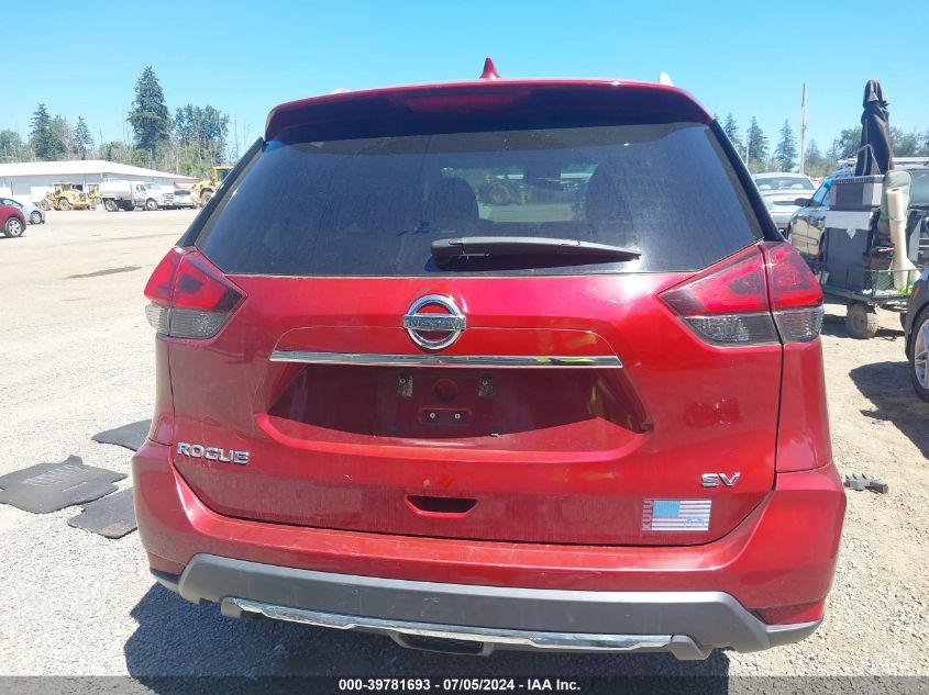 2018 Nissan Rogue Sv VIN: 5N1AT2MT0JC753437 Lot: 39781693