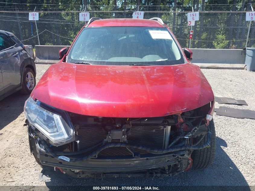 2018 Nissan Rogue Sv VIN: 5N1AT2MT0JC753437 Lot: 39781693