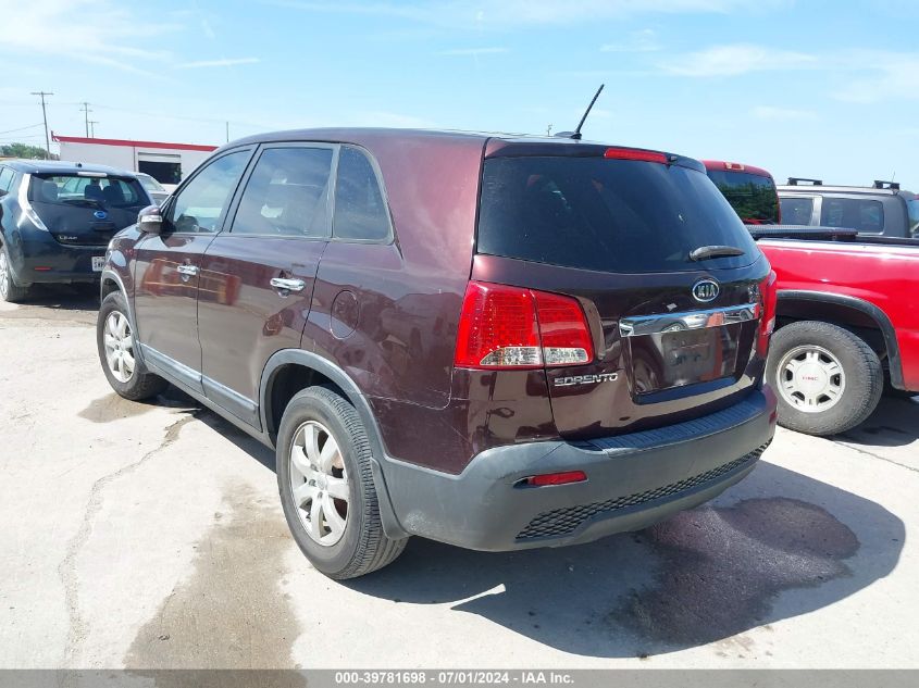 2013 KIA SORENTO LX - 5XYKT3A11DG378515