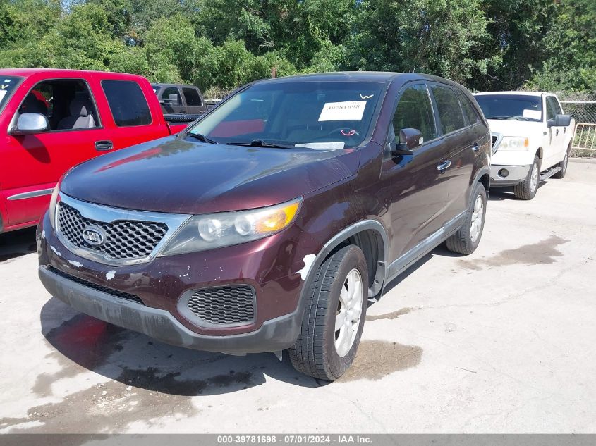 2013 Kia Sorento Lx VIN: 5XYKT3A11DG378515 Lot: 39781698