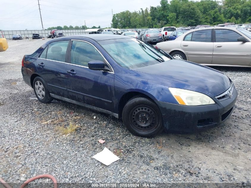 3HGCM56457G705442 2007 Honda Accord 2.4 Lx