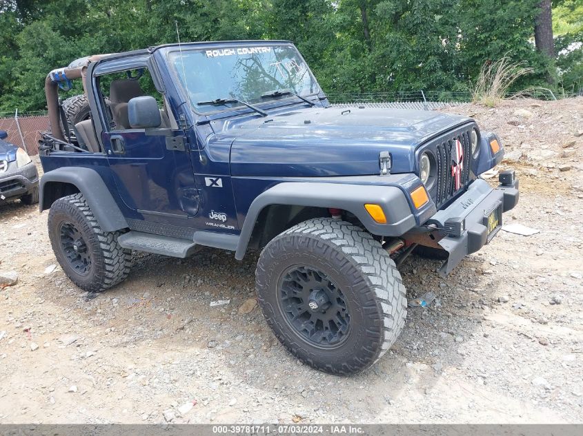 2006 Jeep Wrangler X VIN: 1J4FA39S96P728858 Lot: 39781711