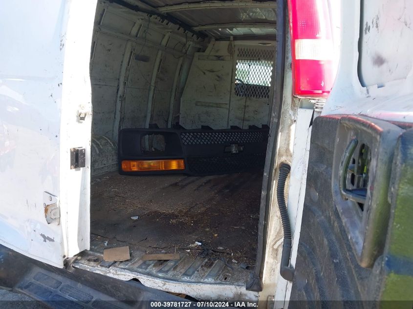 2010 Chevrolet Express 1500 Work Van VIN: 1GCUGADX6A1100691 Lot: 39781727