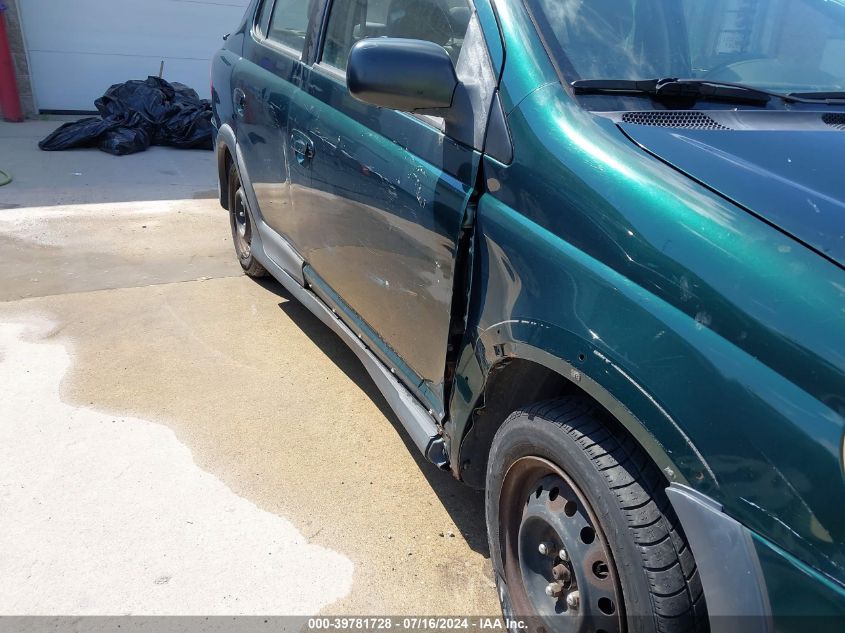 2001 Toyota Echo VIN: JTDBT123010190008 Lot: 39781728