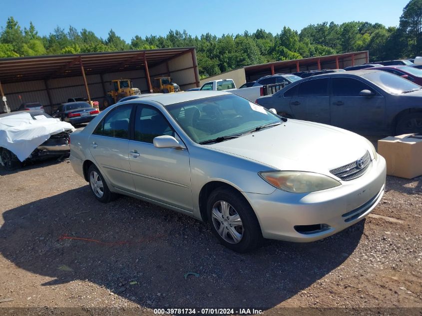 2003 Toyota Camry Le VIN: JTDBE32K630232763 Lot: 40812366