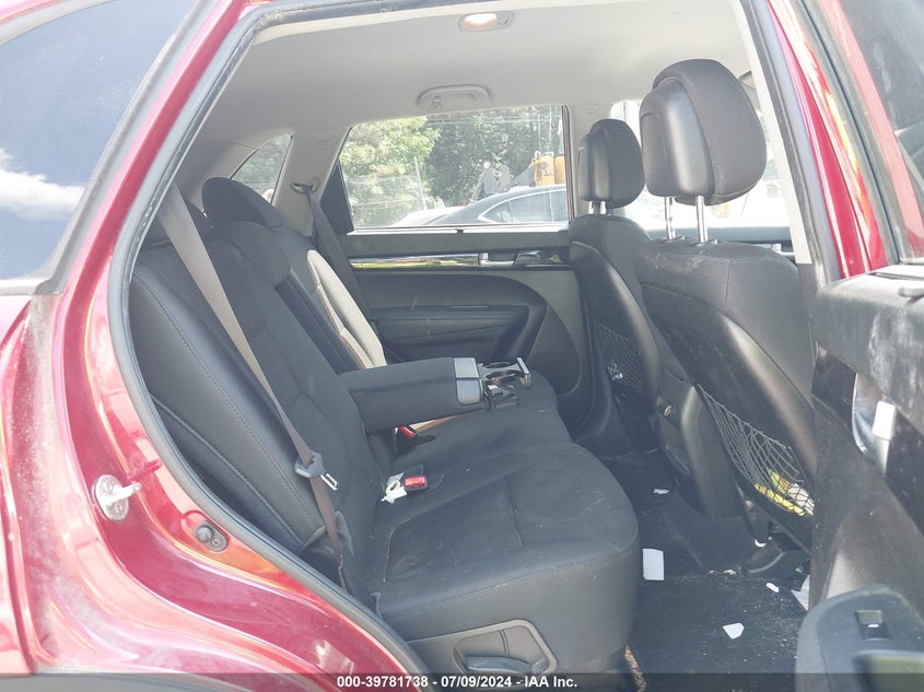 2014 Kia Sorento Lx VIN: 5XYKTCA60EG456117 Lot: 39781738