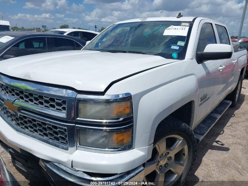 2014 Chevrolet Silverado 1500 1Lt VIN: 3GCPCREC3EG229708 Lot: 39781742