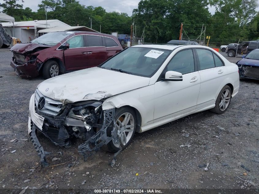 2013 Mercedes-Benz C 300 4Matic VIN: WDDGF8AB5DR284695 Lot: 39781749