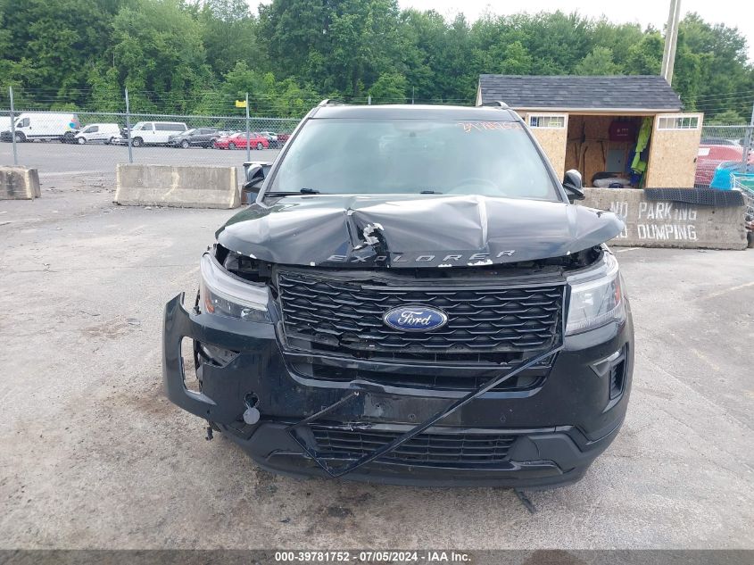 2018 Ford Explorer Sport VIN: 1FM5K8GT7JGA45911 Lot: 39781752