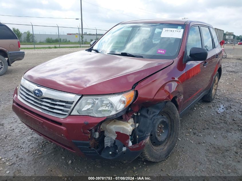 2009 Subaru Forester 2.5X VIN: JF2SH61619G788087 Lot: 39781753