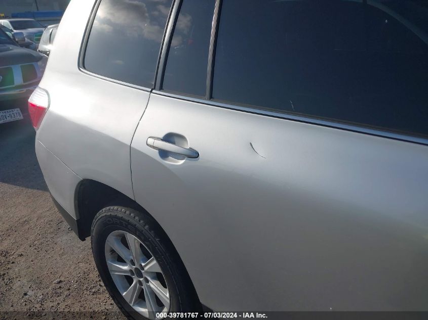 2012 Toyota Highlander Base V6 VIN: 5TDZK3EH8CS080778 Lot: 39781767