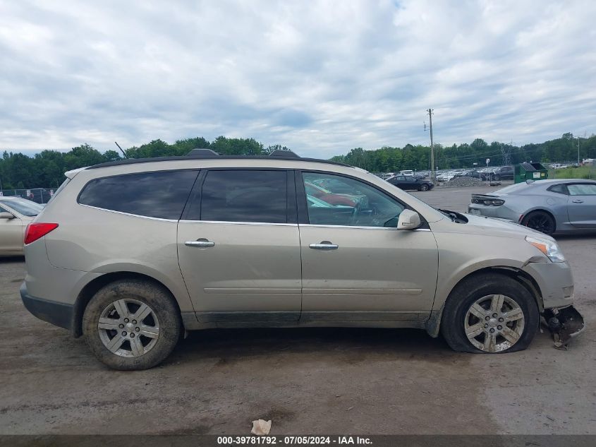 2012 Chevrolet Traverse 1Lt VIN: 1GNKVGED4CJ121845 Lot: 39781792