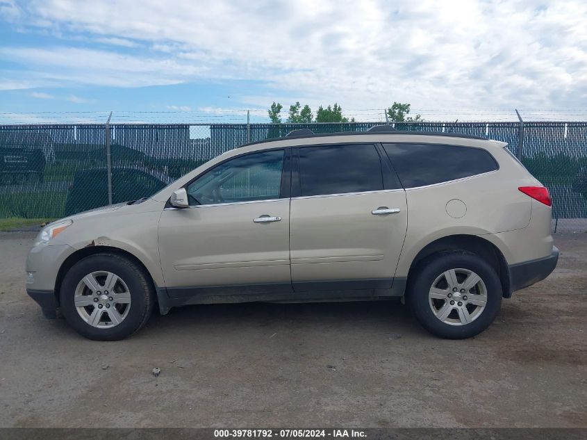 2012 Chevrolet Traverse 1Lt VIN: 1GNKVGED4CJ121845 Lot: 39781792