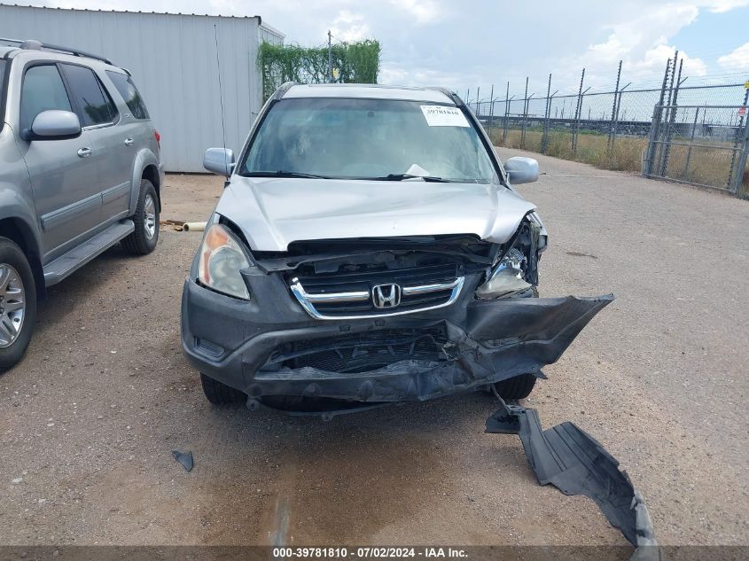 2004 Honda Cr-V Ex VIN: JHLRD788X4C054606 Lot: 39781810