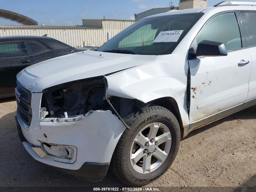 2016 GMC Acadia Sle VIN: 1GKKRPKD4GJ231371 Lot: 39781822