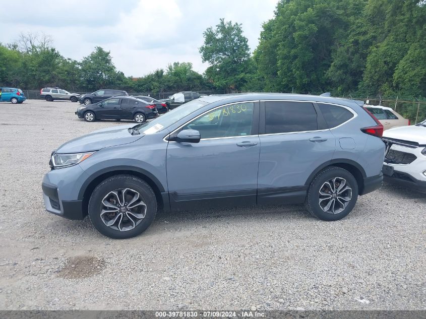 2020 Honda Cr-V Awd Ex-L VIN: 7FARW2H87LE020137 Lot: 39781830