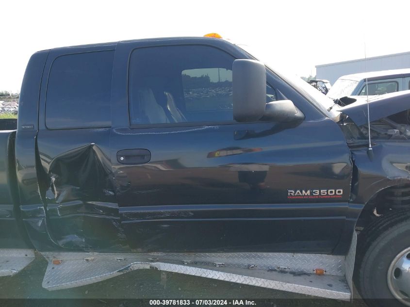 2002 Dodge Ram 3500 VIN: 3B7MF33662M297504 Lot: 39781833