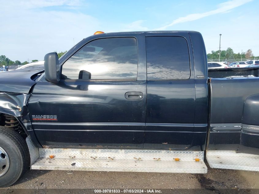 2002 Dodge Ram 3500 VIN: 3B7MF33662M297504 Lot: 39781833