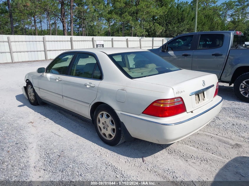 2000 Acura Rl VIN: JH4KA9658YC003797 Lot: 39781844