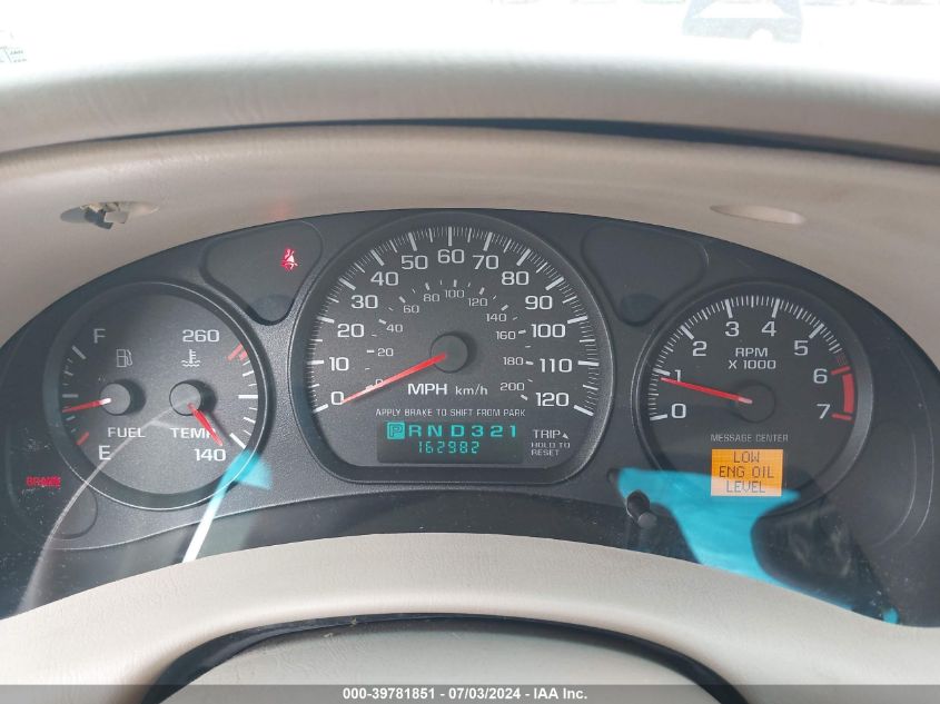 2003 Chevrolet Impala Ls VIN: 2G1WH52K139276690 Lot: 39781851