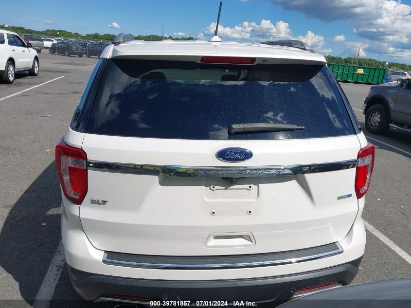 2018 Ford Explorer Xlt VIN: 1FM5K8DH8JGC50377 Lot: 39781857