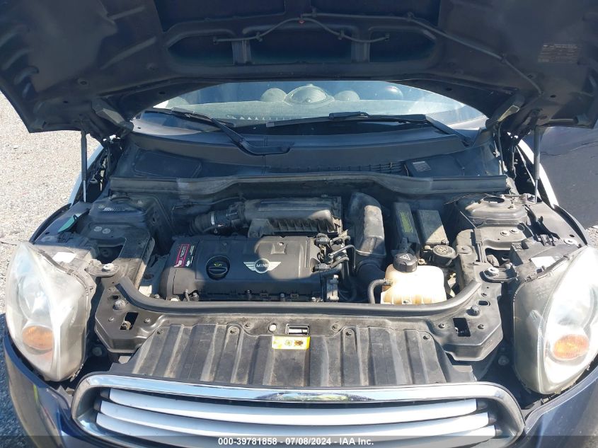 2012 Mini Cooper Countryman Countryman VIN: WMWZB3C56CWM02937 Lot: 39781858