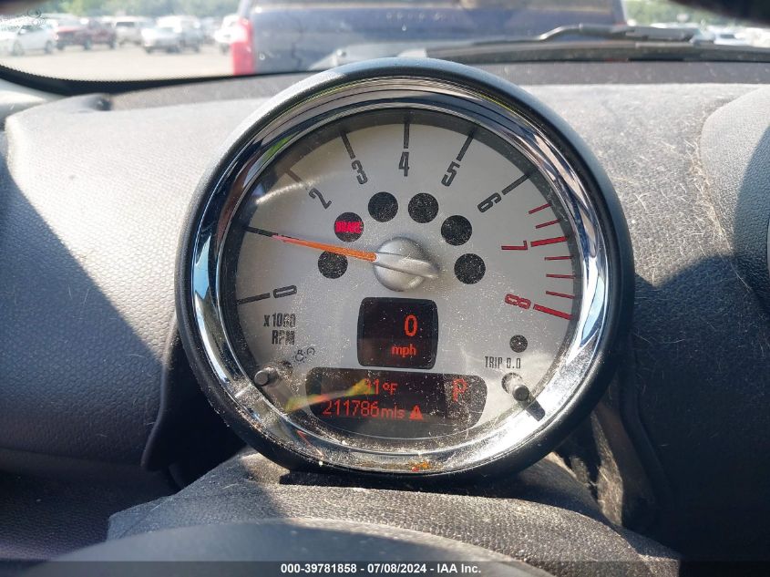 2012 Mini Cooper Countryman Countryman VIN: WMWZB3C56CWM02937 Lot: 39781858