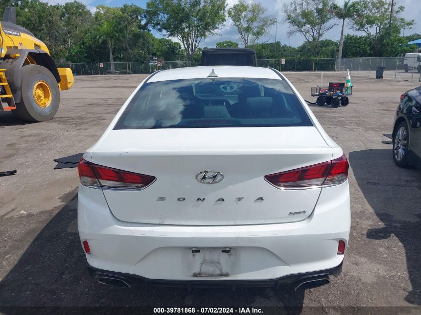 2018 Hyundai Sonata Sport+ VIN: 5NPE34AF0JH718935 Lot: 39781868