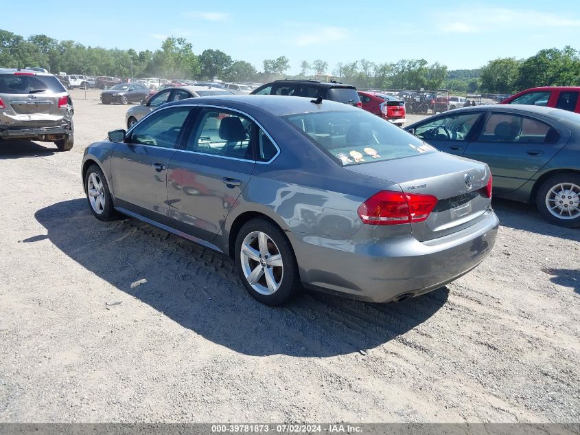 1VWBS7A32FC008285 2015 Volkswagen Passat 1.8T Se