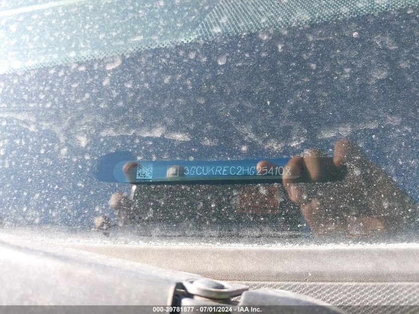 2017 Chevrolet Silverado 1500 1Lt VIN: 3GCUKREC2HG254108 Lot: 39781877